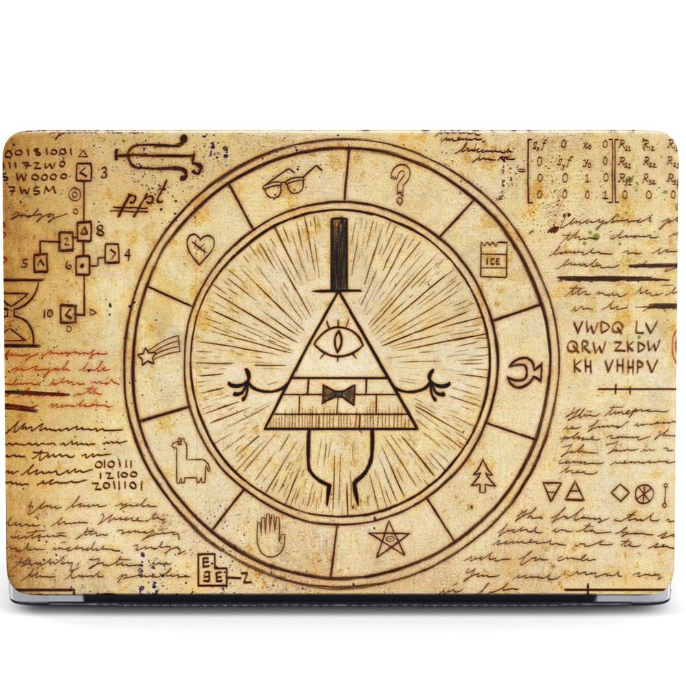 Cartoon Gravity Falls Bill Cipher case for apple MacBook All Generations Air Pro